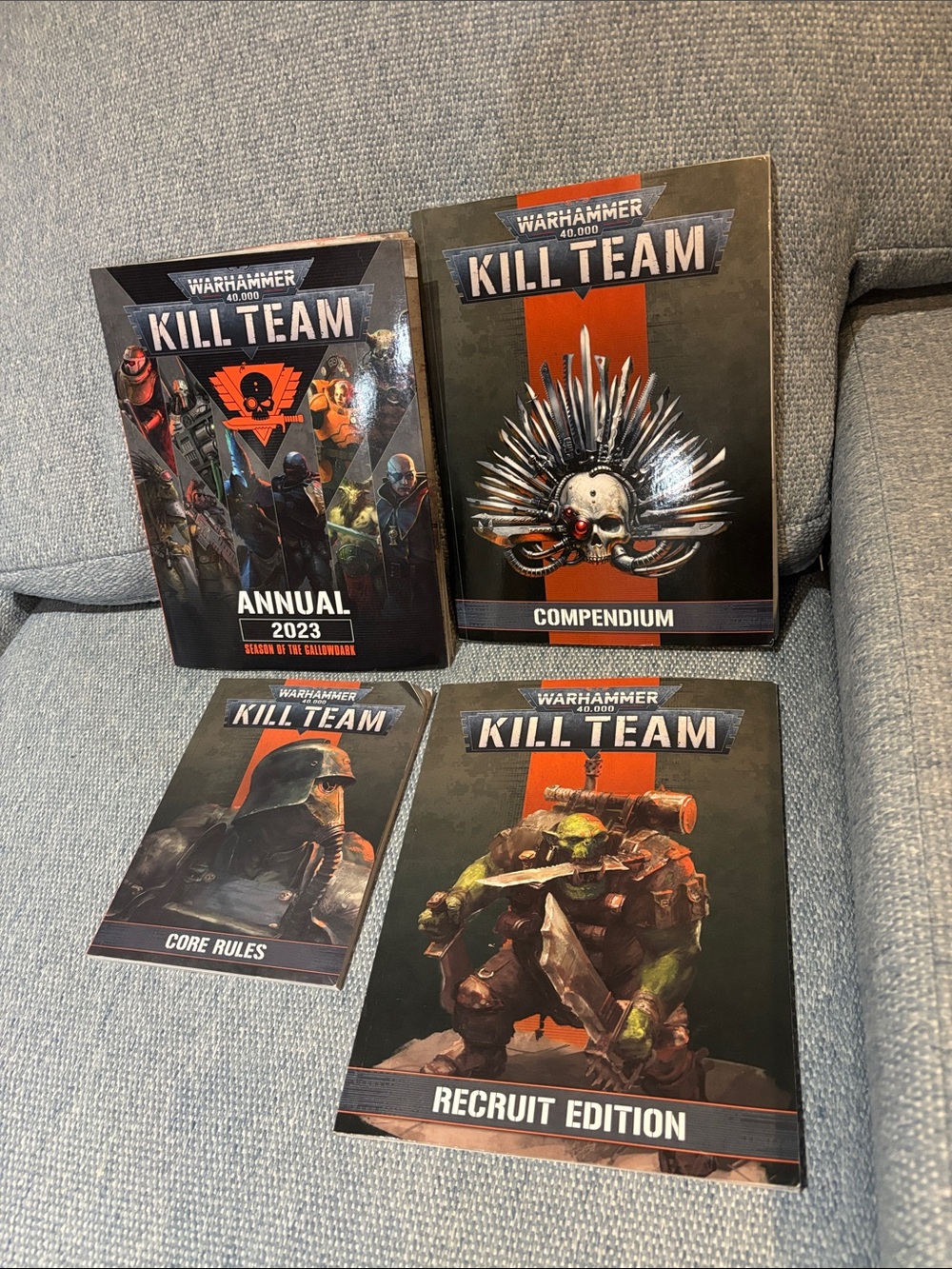 Warhammer kill team
Booklets X 4